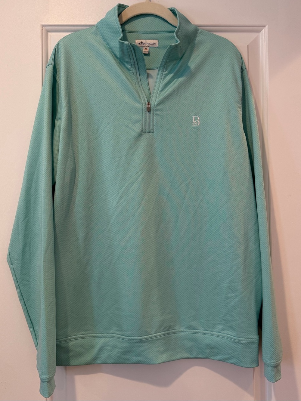 Peter Millar The Breakers Quarter Zip - size Medium